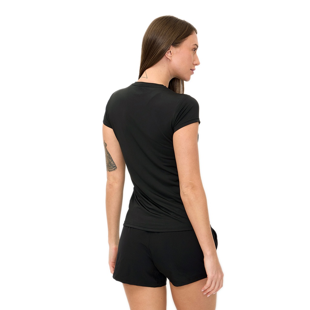 REMERA BLOOM WILSON DAMA BK