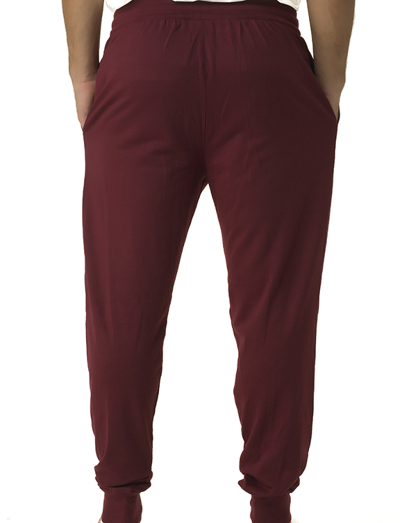 PANTALON ALGODÓN HOMBRE BORDÓ