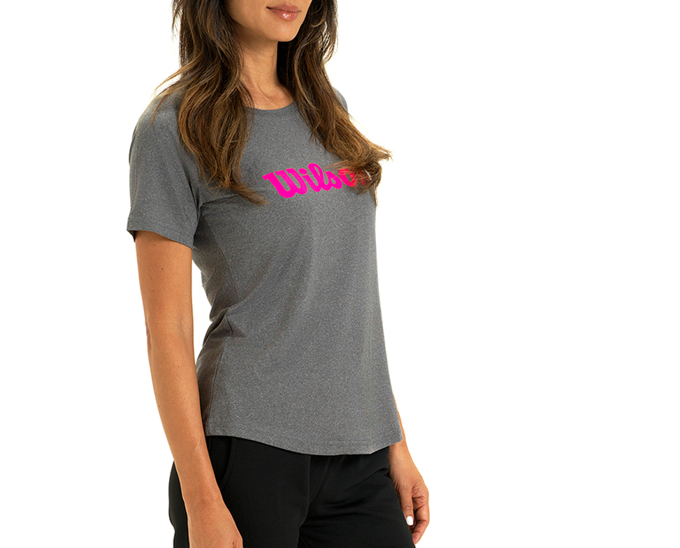 REMERA DAMA WILSON SOFT TOUCH - LILA (copia)