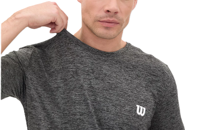 REMERA WILSON HOMBRE ESSENTIAL - AZUL