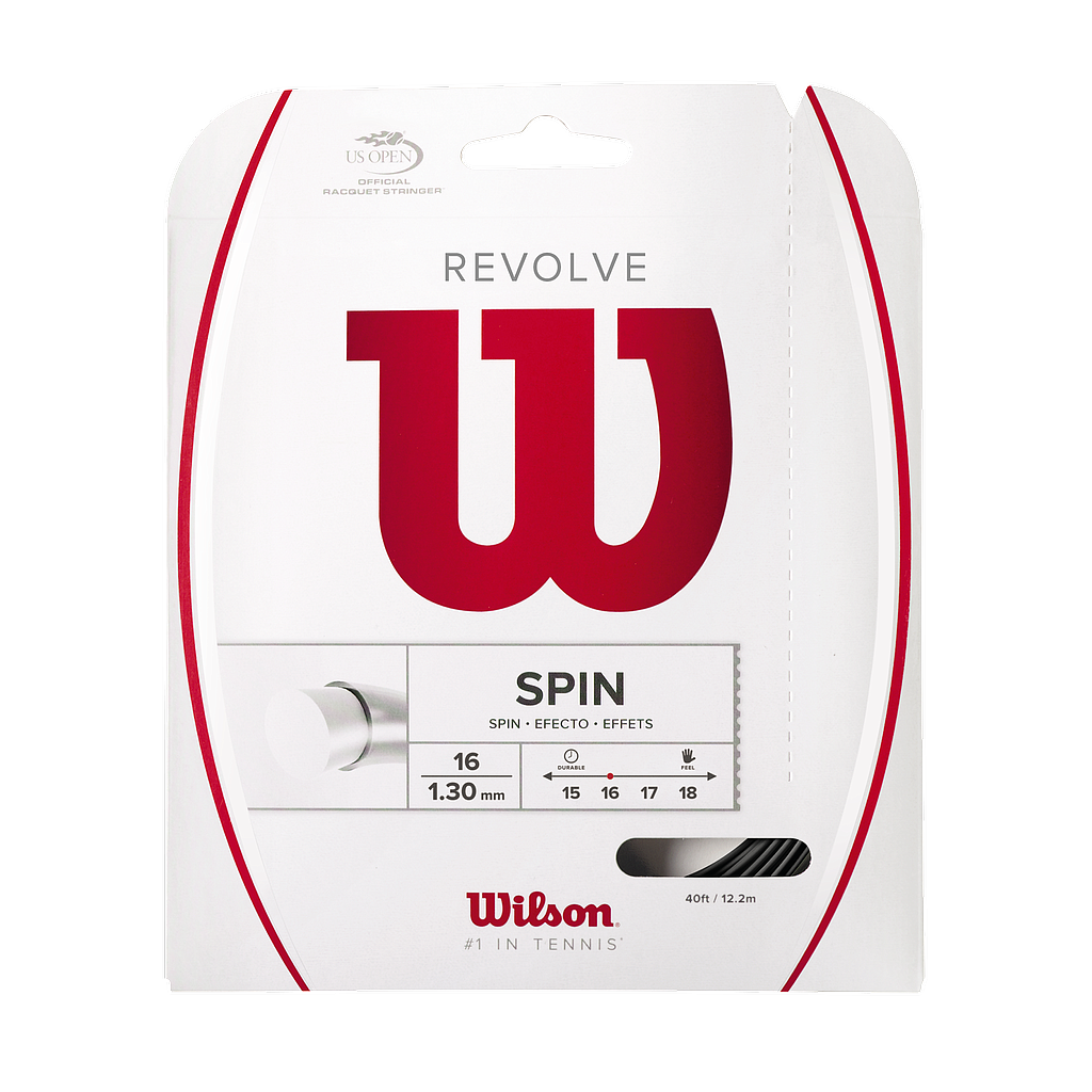 SET WILSON REVOLVE 16/1.30 NEGRO