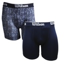 PACK X2 BOXER WILSON MICROFIBRA AZUL+ESTAMPADO