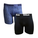 PACK X2 BOXER WILSON MICROFIBRA NEGRO+ESTAMPADO