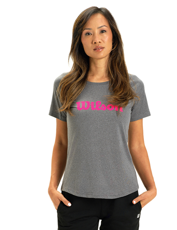 REMERA WILSON SOFT TOUCH - NEGRO