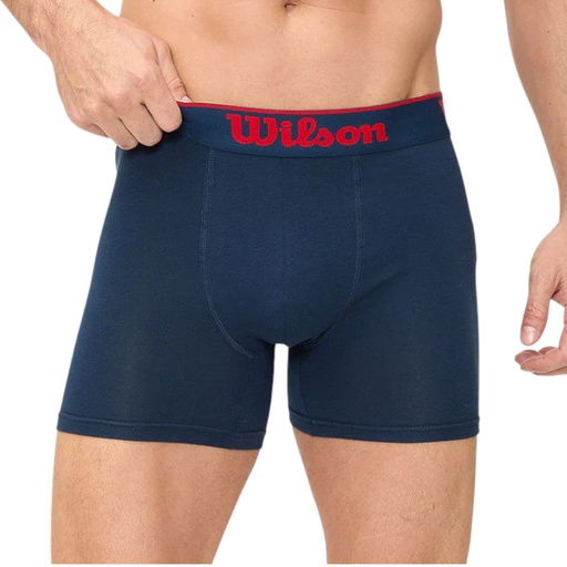 [91693-V] BOXER INDIVIDUAL WILSON ALGODÓN - VARIOS COLORES