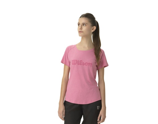REMERA WILSON SOFT TOUCH - ROSA
