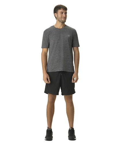 REMERA WILSON HOMBRE ESSENTIAL - NEGRO