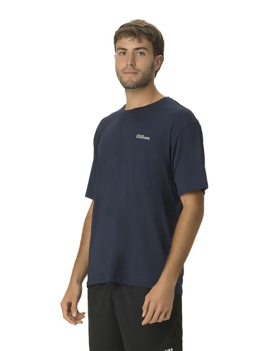 REMERA/CAMISETA ULTRA DRY WILSON HOMBRE - MARINO